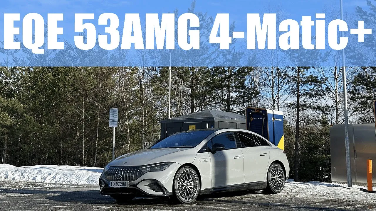 120KPH/75MPH Range Test In The Mercedes EQE 53 AMG 4-Matic+