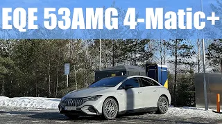 120KPH/75MPH Range Test In The Mercedes EQE 53 AMG 4-Matic+