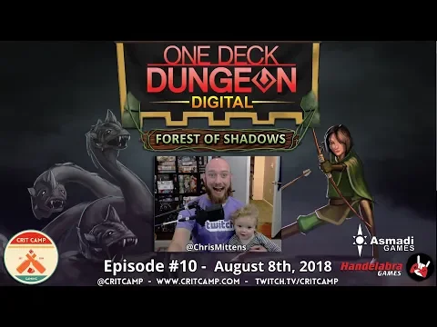One Deck Dungeon Digital: Forest of Shadows EP10 - Crit Camp