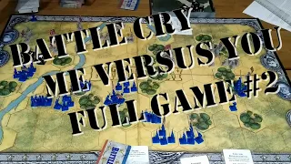 Battle Cry Board Game Complete Playthrough #2
