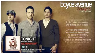 Boyce Avenue - Tonight (Lyric Video)(Original Song) on Spotify & Apple