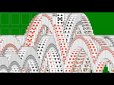 Solitaire Bouncing Cards