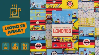 Próxima estación LONDRES ️- TUTORIAL + PARTIDA COMPLETA - ¿Cómo se juega?