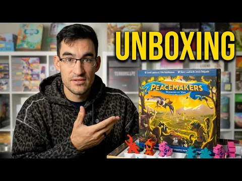 Peacemakers: Horrors of War + Mini Expansion Unboxing | Jake & Cierra React