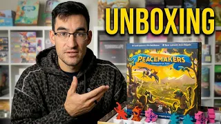 Peacemakers: Horrors of War + Mini Expansion Unboxing | Jake & Cierra React