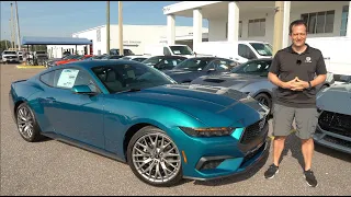The 2026 Mustang in Adriatic Blue is the BEST turbo sport coupe for the money