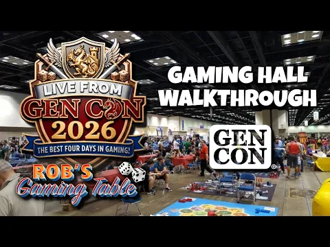 Gen Con 2026 Gaming Hall Walkthrough