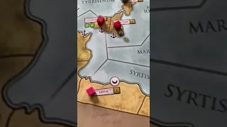 Post game run through of recent 3-player game - Glory to Rome!!
