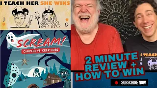 SCREAM! in 2 Minutes — Comedy + How to Win | I Teach Her She Wins