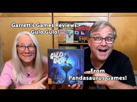 Steal Eggs & Move to Save Gulo Junior! Garrett's Games Reviews Gulo Gulo from Pandasaurus Games