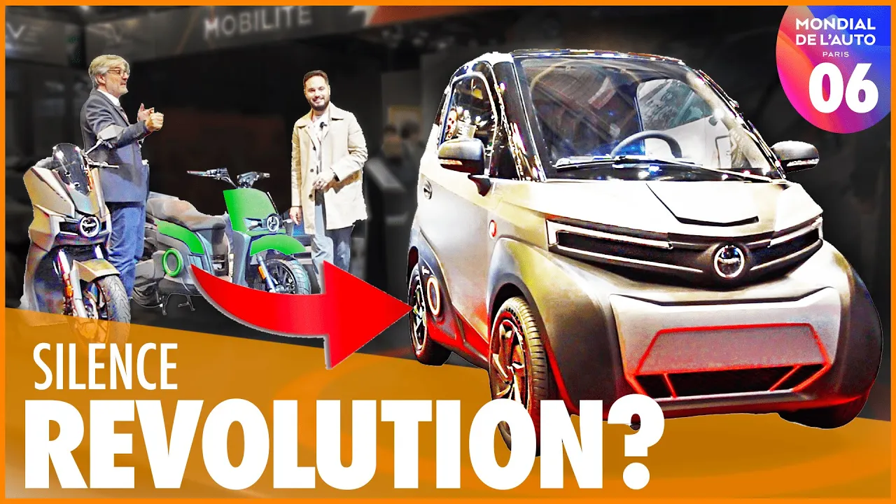 SILENCE 04🔋 La même BATTERIE pour la VOITURE et SCOOTER