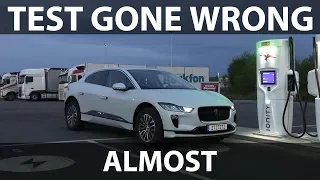 Jaguar I-Pace range test after H280 update