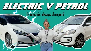 Is EV ALWAYS the cheapest? Small Petrol engine V Electric (Running cost comparison) Charging costs