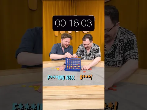 Breaking the Connect Four World Record! #WorldRecord #ConnectFour #BoardGame