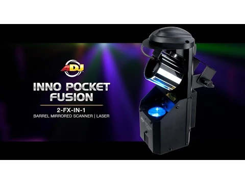 Product video thumbnail for ADJ American DJ Inno Pocket Fusion LED &amp; Laser Effect