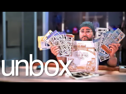 Railroad Tiles Unboxing: What's In The Box?!
