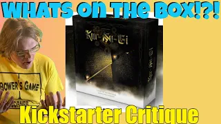 Kur-Nu-Gi - That is certainly a box - Kickstarter Critique Review