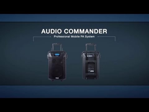 Product video thumbnail for Denon Pro Commander Battery-Powered PA System with Wireless Mics