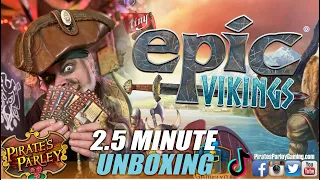 Tiny Epic Vikings (Pirate Unboxing)!