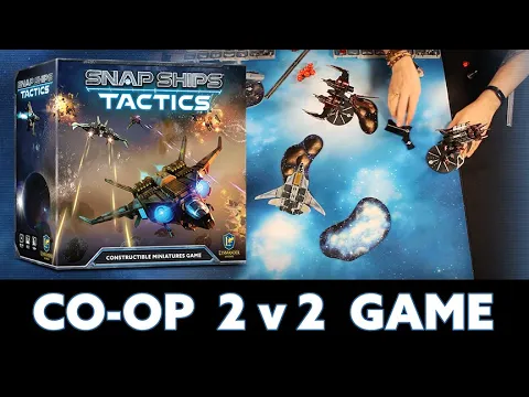 Snap Ships Tactics - Co-op 2v2 Gameplay