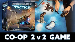 Snap Ships Tactics - Co-op 2v2 Gameplay