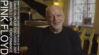 Pink Floyd’s The Later Years Revealed Part 4: David Gilmour Discusses 2007 Arnold Layne Performance