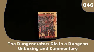 Die in a Dungeon - Unboxing and Commentary | 046 | CulBlu Unboxing