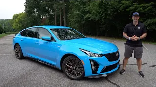 Is the 2022 Cadillac CT5-V Blackwing a BETTER sport sedan than a BMW M5?