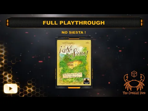 No Siesta: La Granja Dice game ... Full Playthrough by the Crabby Dice