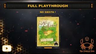 No Siesta: La Granja Dice game ... Full Playthrough by the Crabby Dice