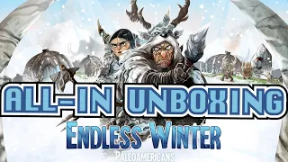 Endless Winter: Paleoamericans - Unboxing [All-In Pledge - KICKSTARTER]