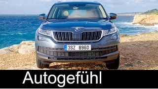 Skoda Kodiaq Trailer Assist, Connectivity & Beauty shots Interior/Exterior - Autogefühl