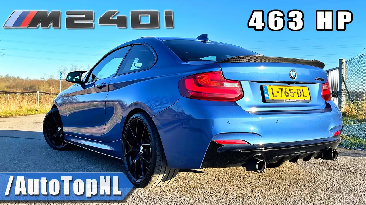 463HP BMW M240i | REVIEW on AUTOBAHN [NO SPEED LIMIT] by AutoTopNL