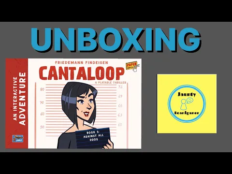 Cantaloop Book 3: Against All Odds - UNBOXING