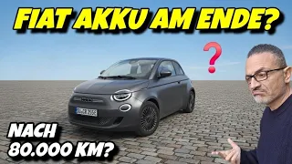 E-Auto Albtraum? Fiat 500e Aviloo Akkucheck nach 80.000 km.  #ev