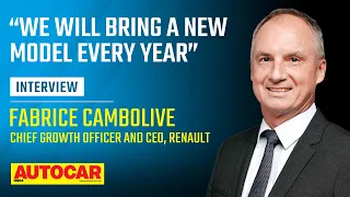 Renault to focus on SUVs and hybrids - Fabrice Cambolive | Interview | Autocar India