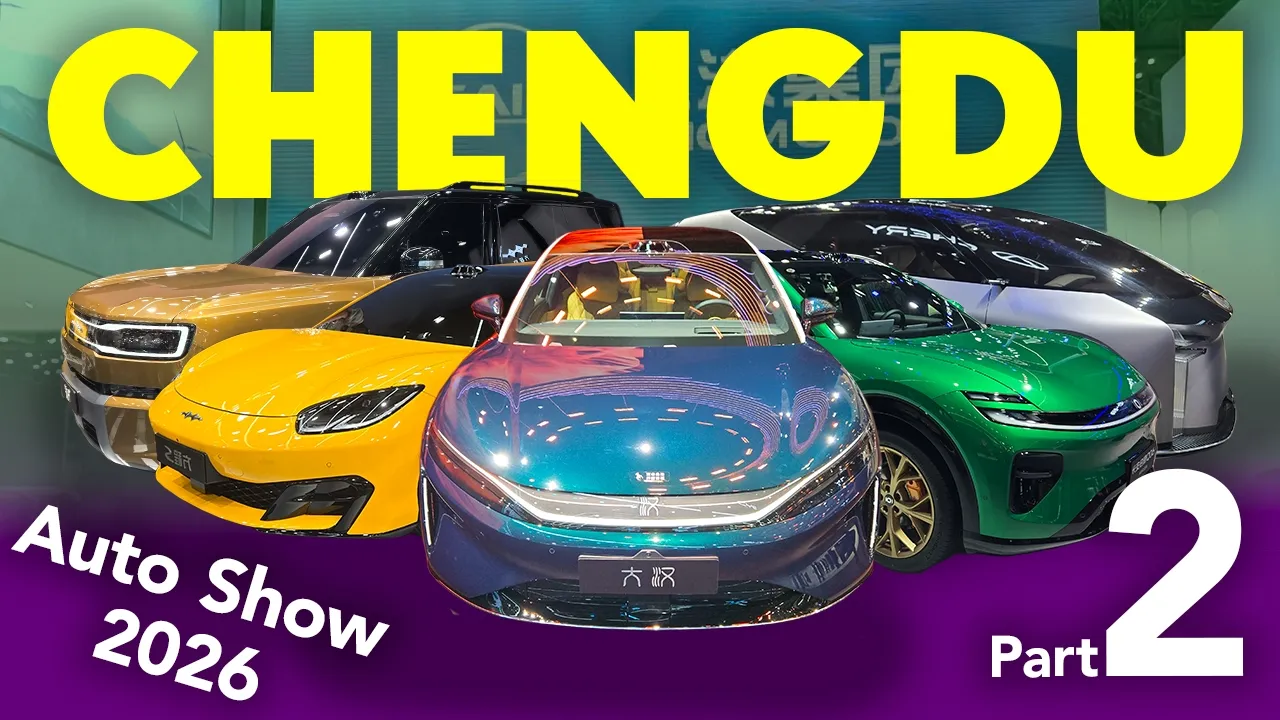 What BYD, Chery, Leapmotor, and More, Brought To The Chengdu Auto Show