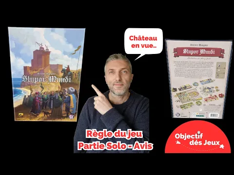 Stupor Mundi Comment jouer une partie solo avec vidéo règle du jeu de société. Pixie games
