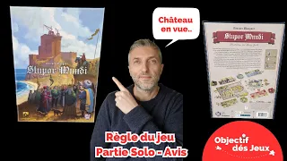 Stupor Mundi Comment jouer une partie solo avec vidéo règle du jeu de société. Pixie games