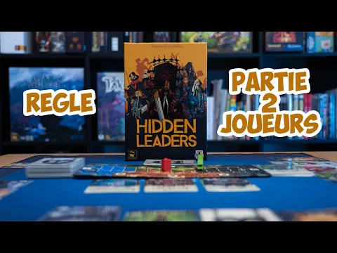 FR - Hidden Leaders - Regle et partie 2 joueurs