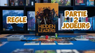 FR - Hidden Leaders - Regle et partie 2 joueurs