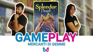 Splendor Duel Partita Completa ad un nuovo modo di giocare in coppia a fare i mercanti!
