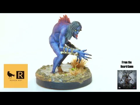 Painting The Witcher Old World, Water Hag; (Baba Wodna)