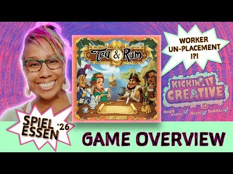 Tea & Rum || Worker Placement Plot Twist || SPIEL Essen 2026 #boardgames #pirates