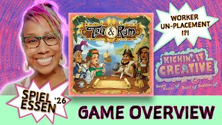 Tea & Rum || Worker Placement Plot Twist || SPIEL Essen 2026 #boardgames #pirates