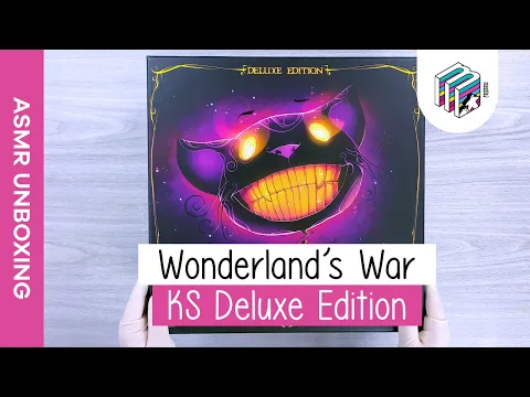 Wonderland's War: KS Deluxe Edition w/ Upgraded Chips [ASMR Unboxing]