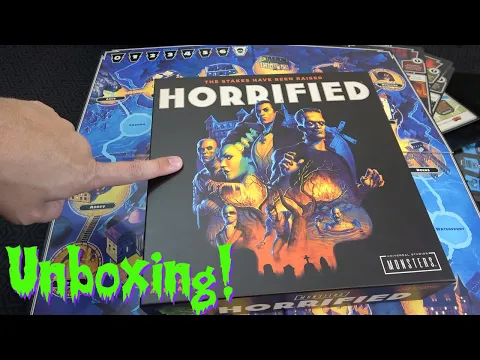 Unboxing Horrified (because why the hell not)