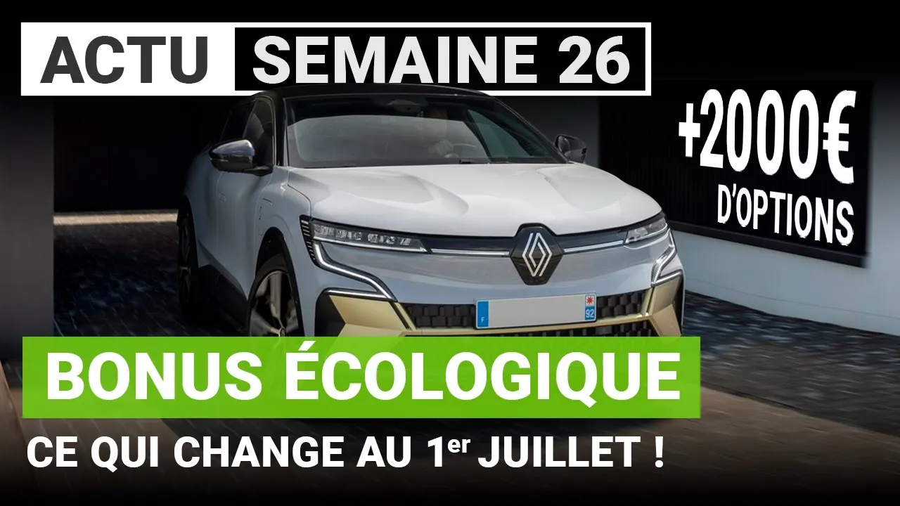 (Grosse) surprise pour le bonus écologique !