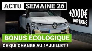 (Grosse) surprise pour le bonus écologique !