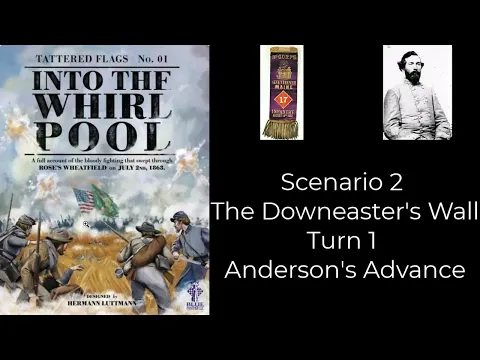 Into the Whirlpool - The Downeasters Wall - CSA Turn 1 Andersons Advance